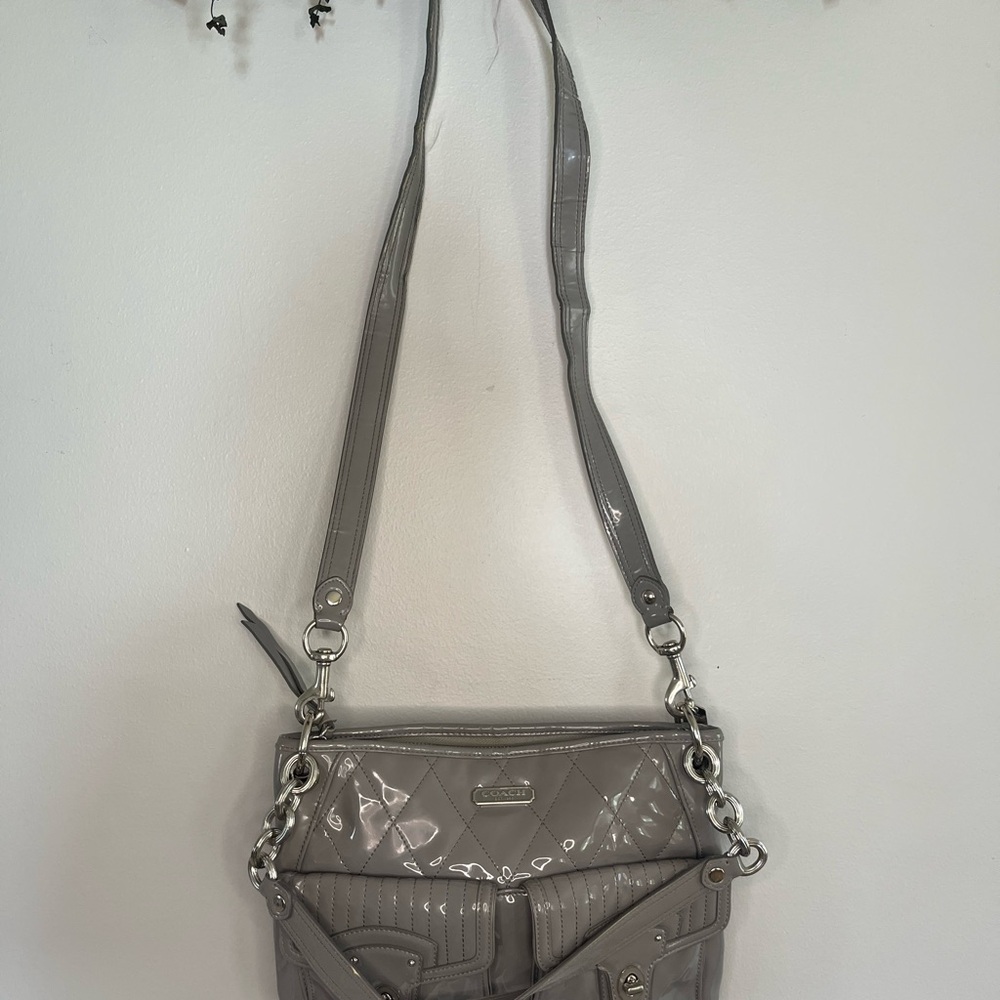 Coach Poppy Liquid Gloss Convertible Crossbody